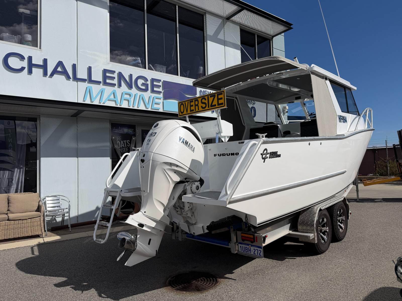 Oceanic Fabrication 7.6 Hardtop 8.5M LOA With Yamaha V6 350HP!