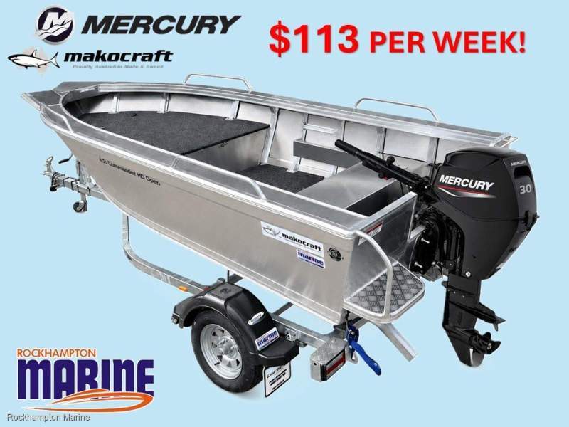 Makocraft 425 Commander HD Open BOAT PACKAGE FROM ROCKHAMPTON MARINE!!!