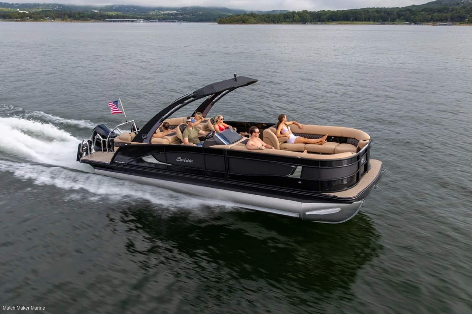 Barletta Pontoon Boats Lusso - Coastal Edition