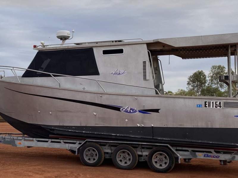 Bluewater Custom alloy cabin cruiser