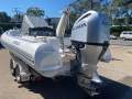 Brig Eagle 670 Fibreglass centre console rib with hypalon tubes
