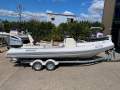 Brig Eagle 670 Fibreglass centre console rib with hypalon tubes