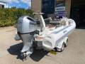 Brig Eagle 670 Fibreglass centre console rib with hypalon tubes