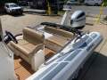 Brig Eagle 670 Fibreglass centre console rib with hypalon tubes