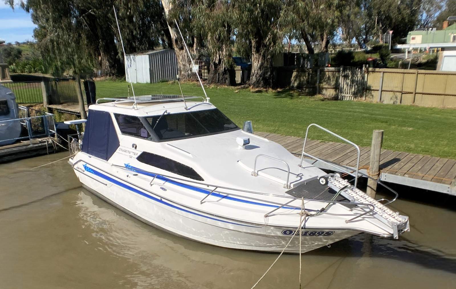 "Whittley Cruisemaster" Converted River Cruiser.
