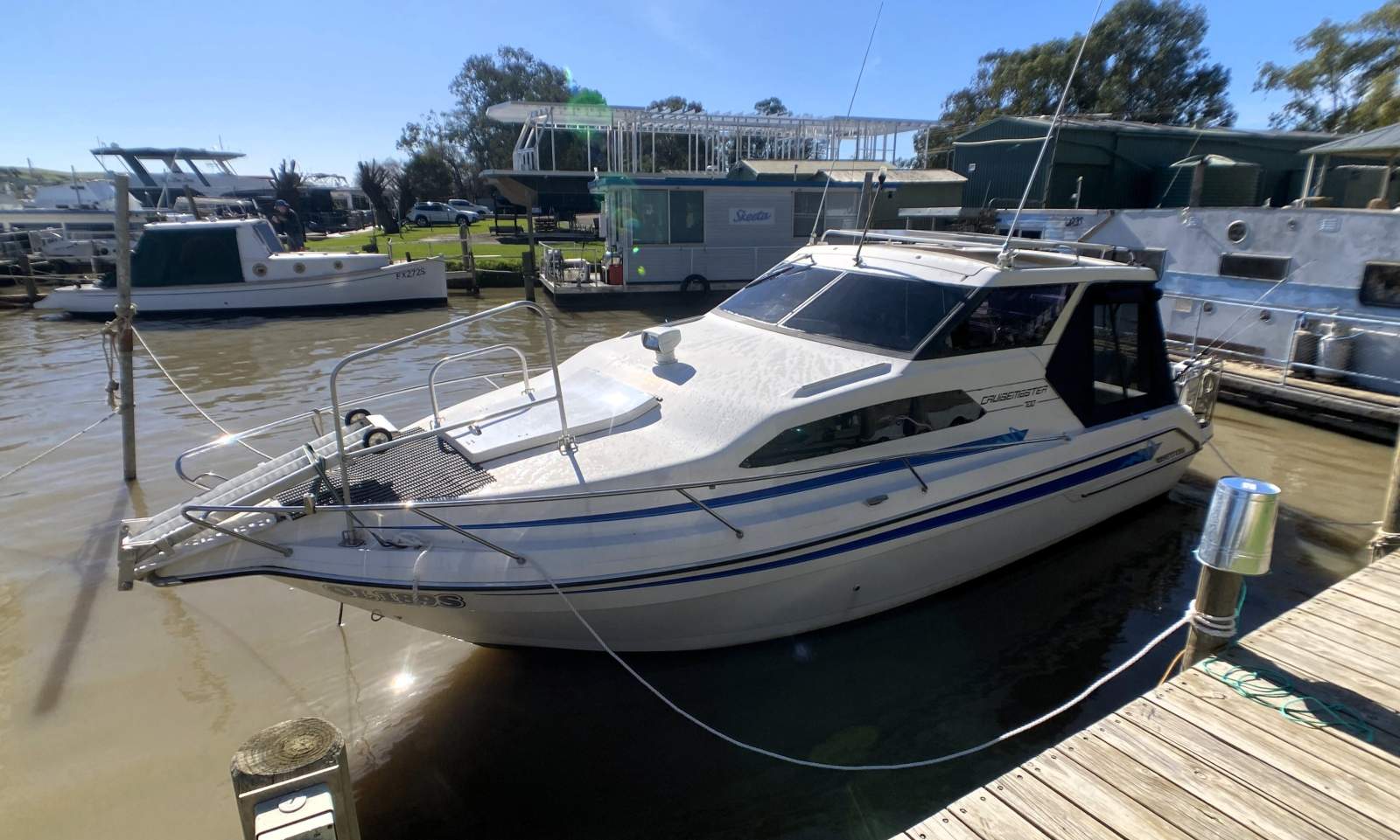 "Whittley Cruisemaster" Converted River Cruiser.