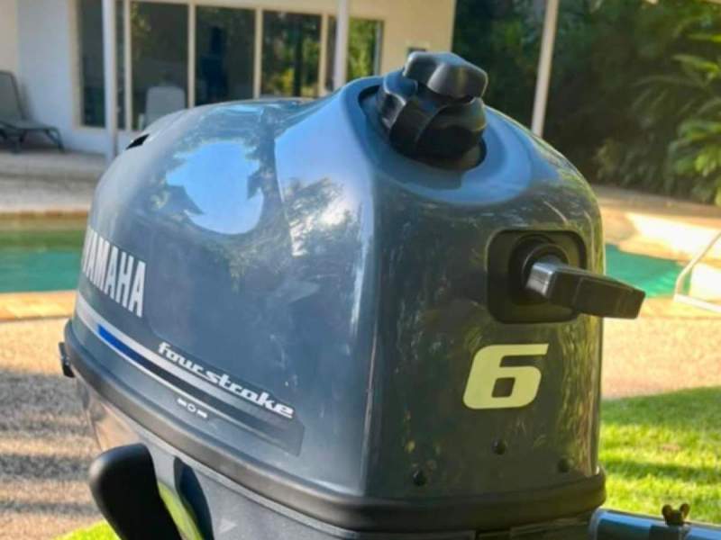2026 Yamaha 6hp 4-Stroke Outboard (F6) Only 40 Hours! Perfect Condition