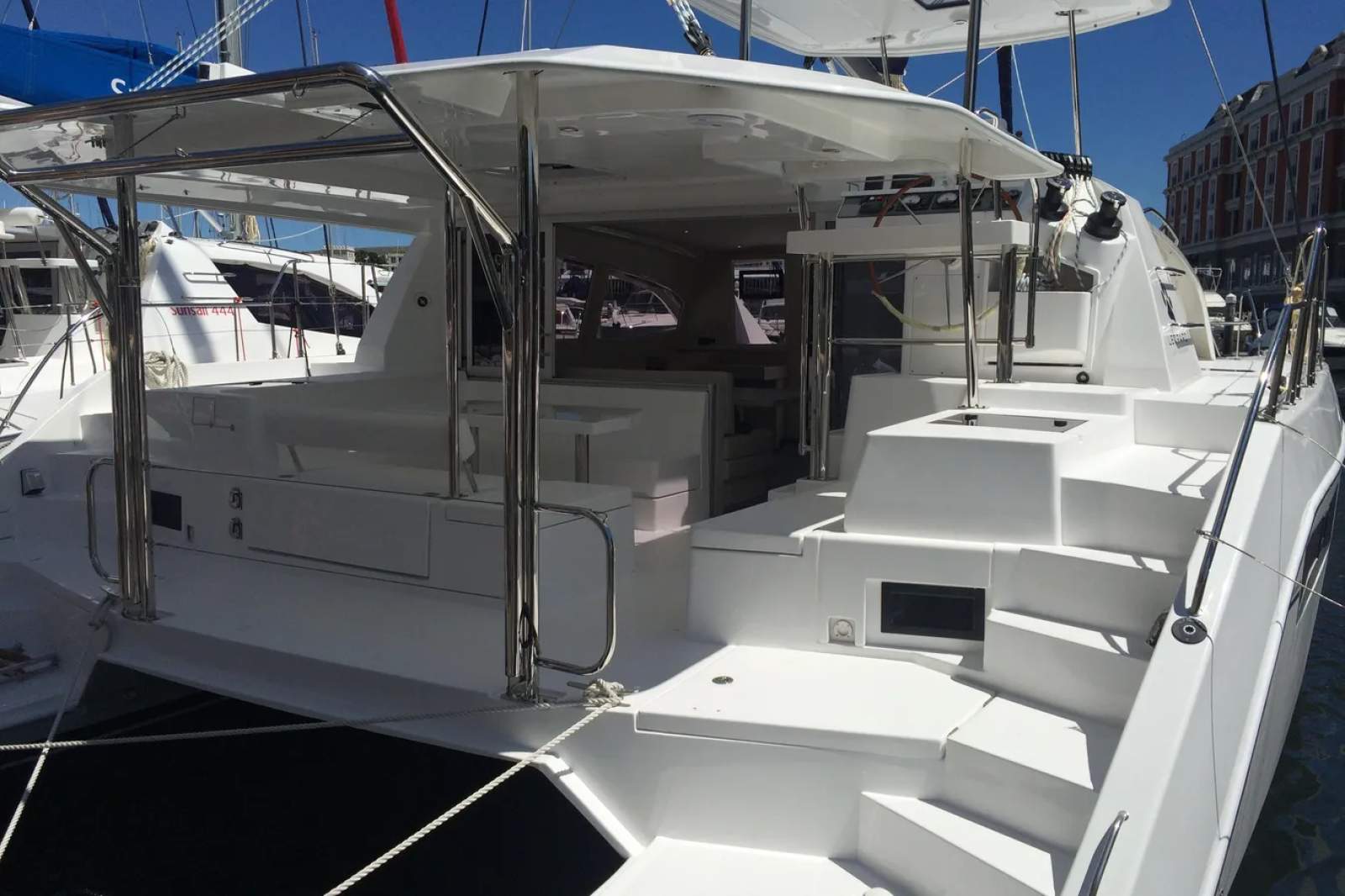 Leopard Catamarans 40 Owners version in Raiatea