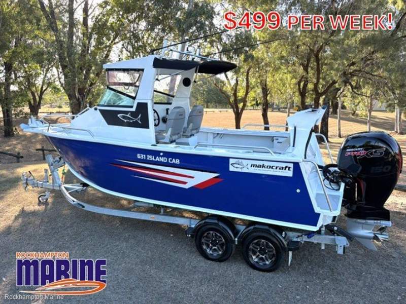 Makocraft 631 Island Cab HT BOAT PACKAGE IN STOCK NOW! ONE ONLY AT THIS PRICE!
