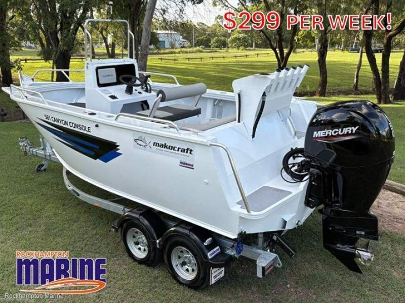 Makocraft 561 Canyon Console BOAT PACKAGE FROM ROCKHAMPTON MARINE!!!