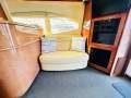 Majesty Yachts 50:Saloon starboard lounge