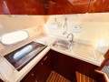 Majesty Yachts 50:Saloon sunken galley