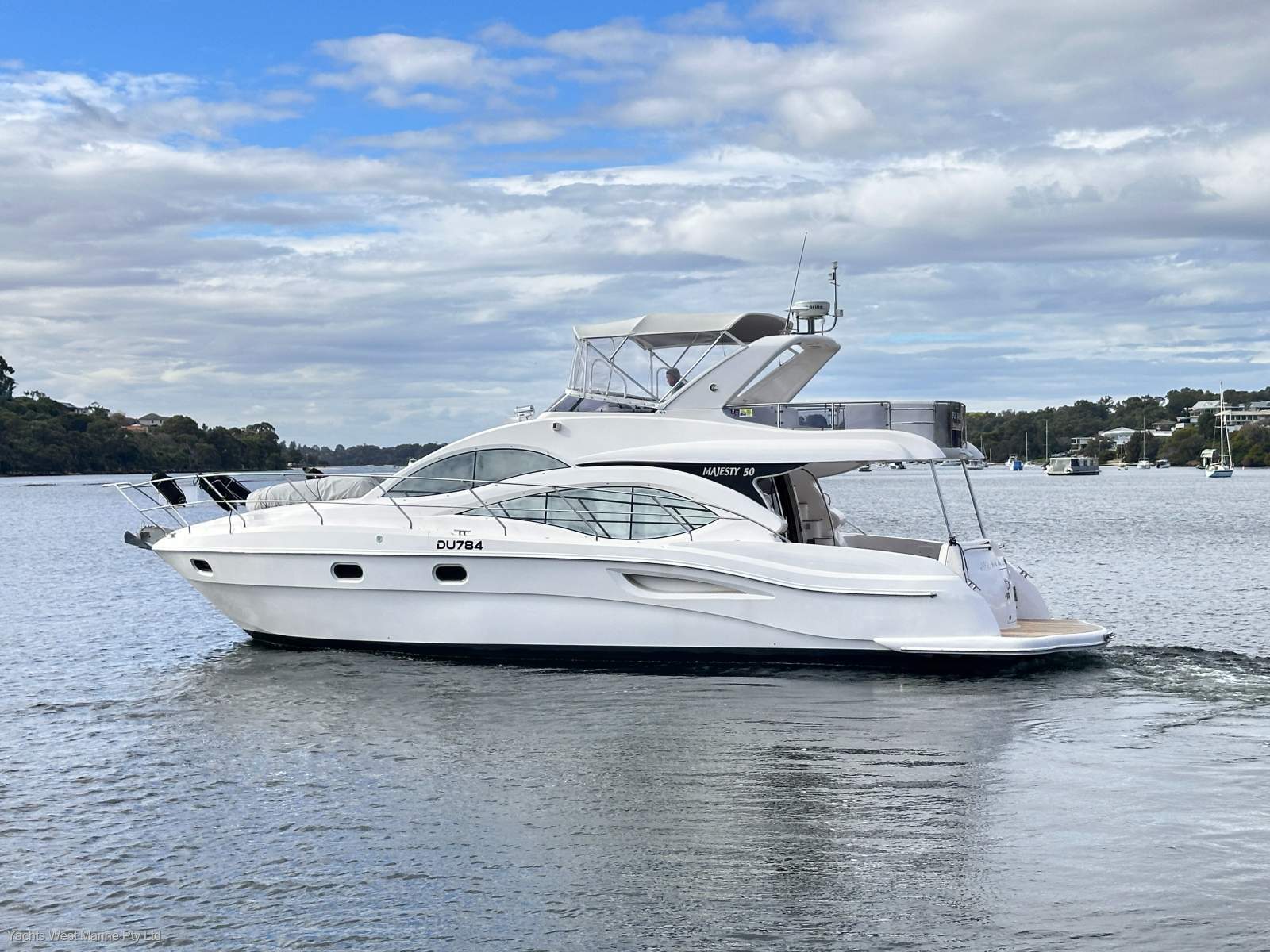 Majesty Yachts 50:MAJESTY 50 by YACHTS WEST ph 9335 7788