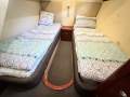 Majesty Yachts 50:Port single bed cabin