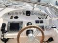 Majesty Yachts 50:Flybridge helm station