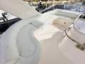 Majesty Yachts 50:Flybridge port lounge