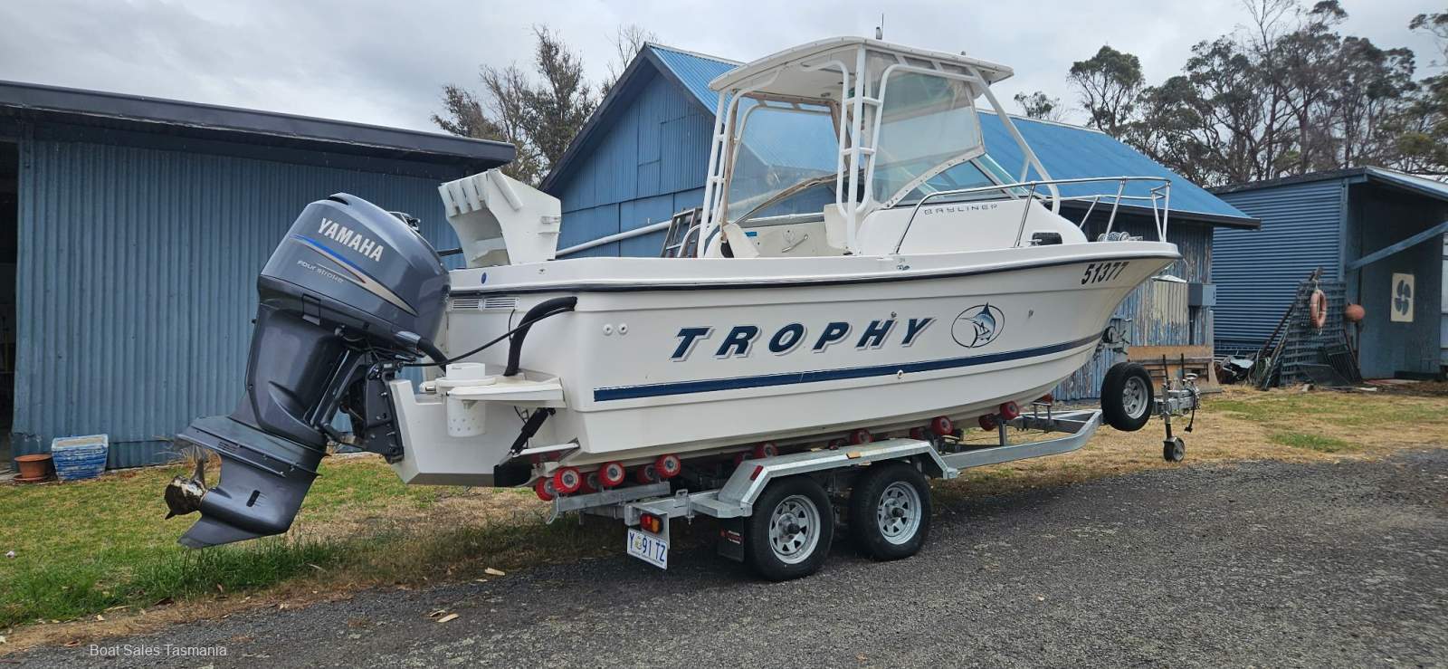 Bayliner 2002 Trophy Pro Walkaround