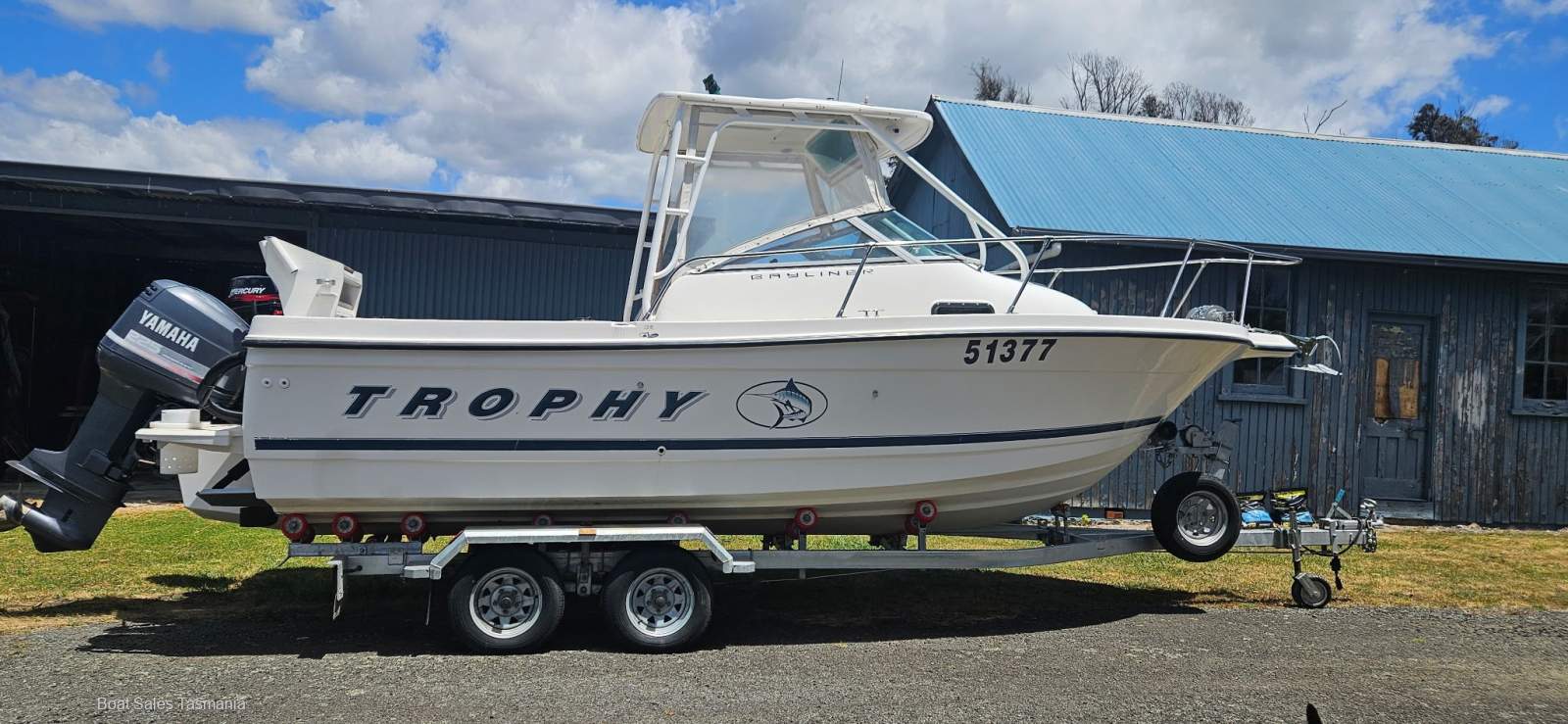 Bayliner 2002 Trophy Pro Walkaround