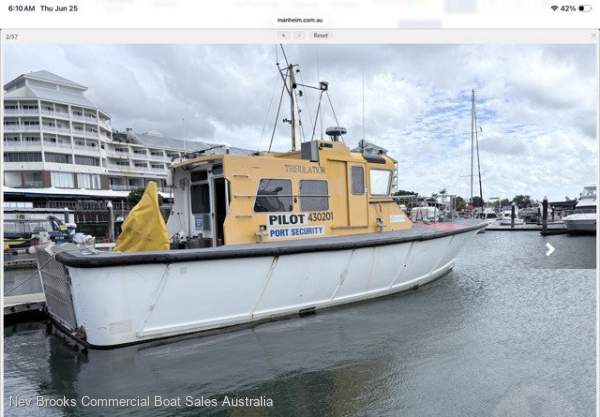 Norman Wright 50ft Ex Pilot Vessel