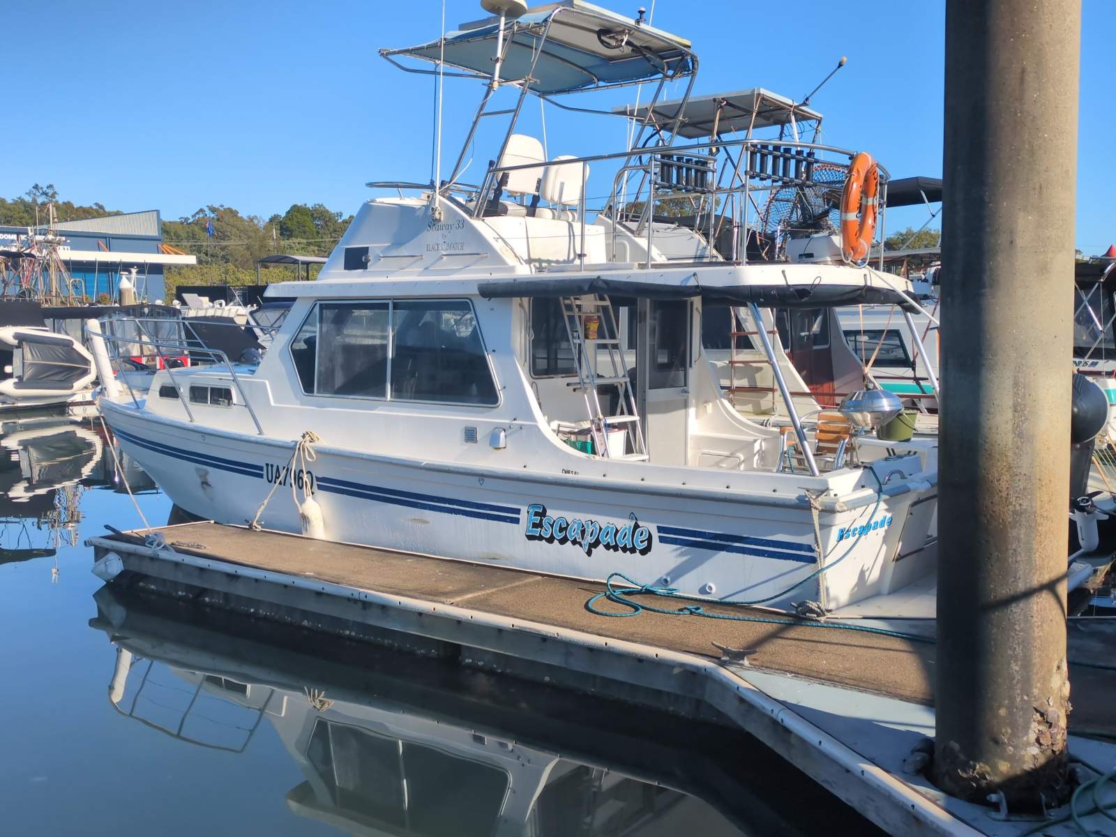 Seaway 33 Flybridge Blackwatch Built