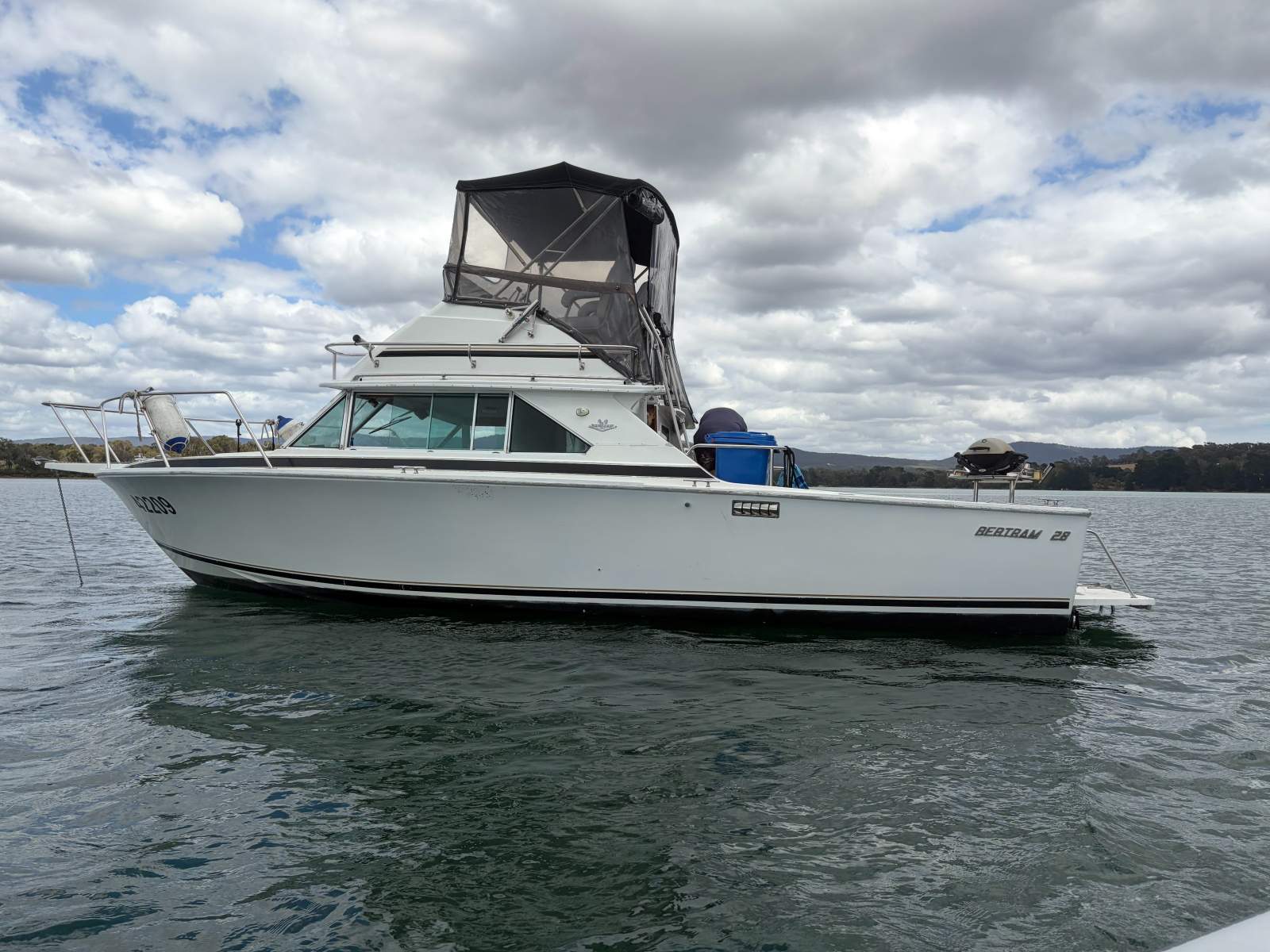Bertram Caribbean 28 Flybridge 1987 Model "Zoommmm"