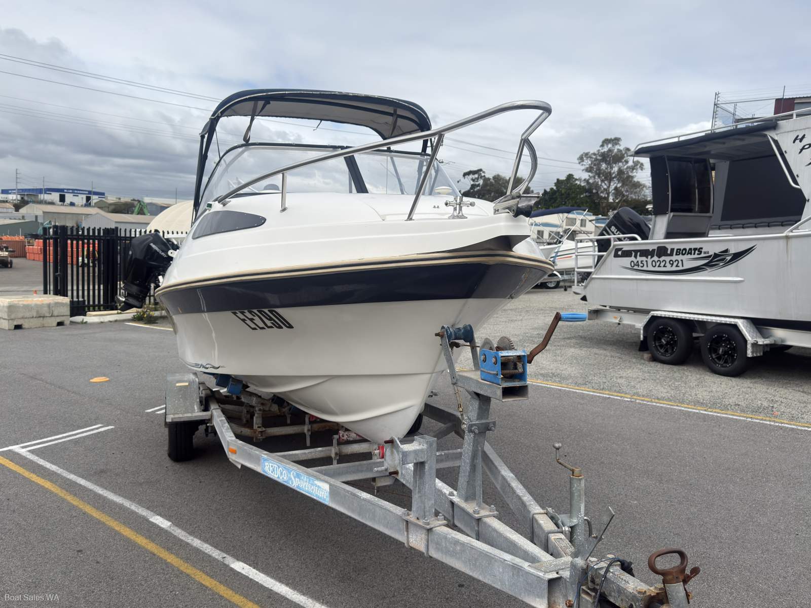 Yalta Craft 535 All Rounder 2024 model 115hp 4Str Mercury Motor