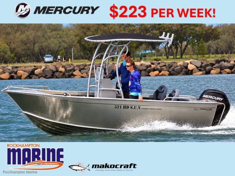 Makocraft 521 HD SUV BOAT PACKAGE FROM ROCKHAMPTON MARINE!!!