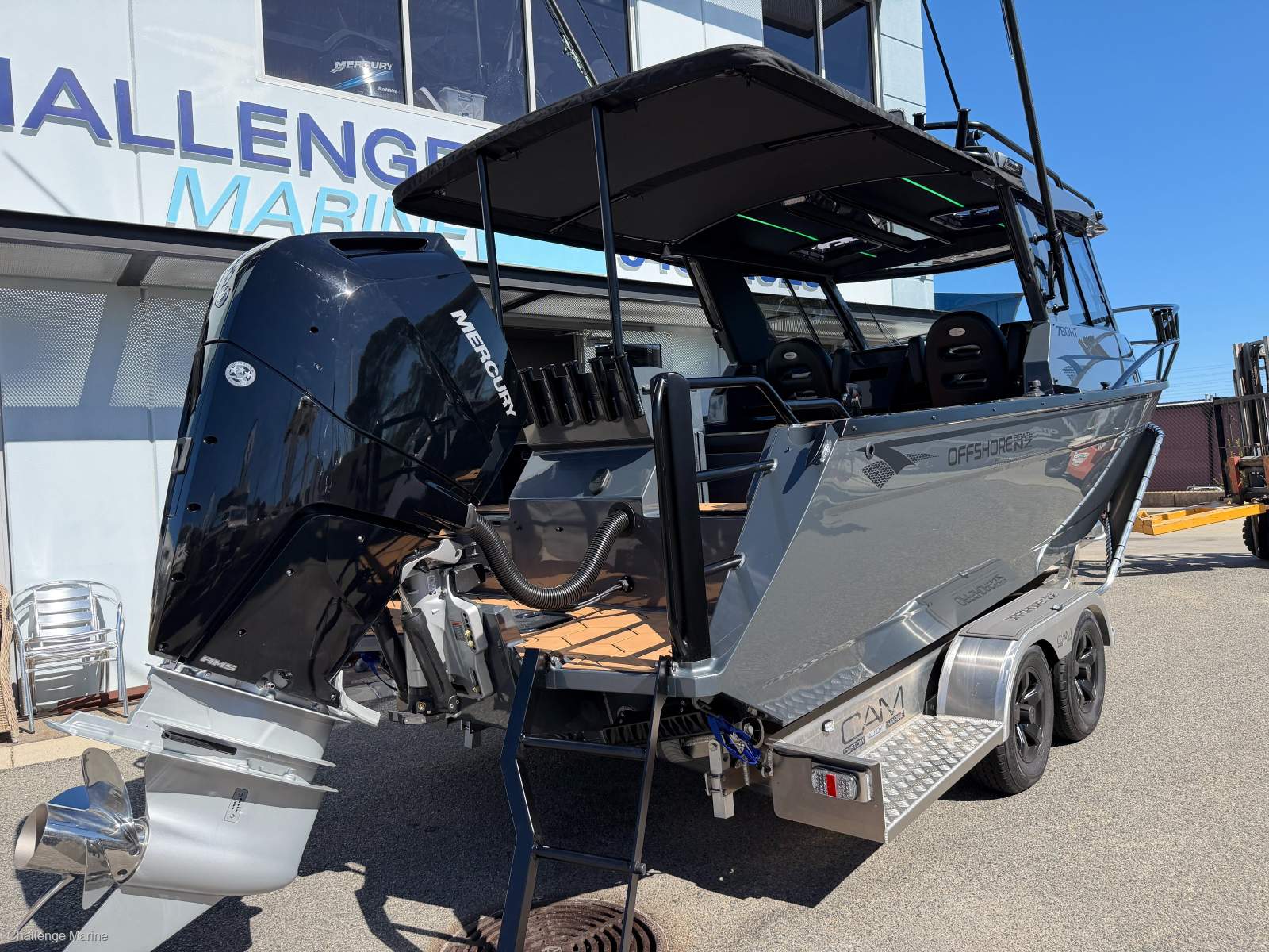Offshore Boats NZ 780 HT 8mm hull and transom