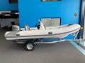 Sirocco 450 RIB Fibreglass centre console rib with hypalon tubes