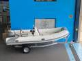 Sirocco 450 RIB Fibreglass centre console rib with hypalon tubes