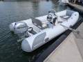 Sirocco 450 RIB Fibreglass centre console rib with hypalon tubes