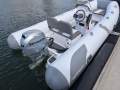 Sirocco 450 RIB Fibreglass centre console rib with hypalon tubes