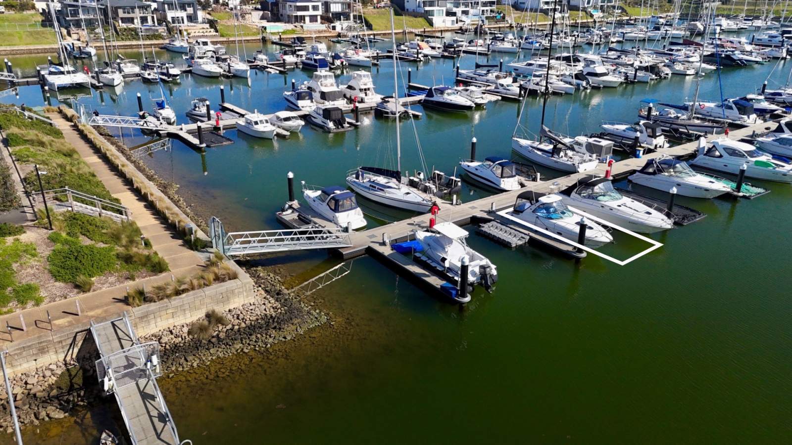 Prime Position 13m Berth in Hidden Harbour