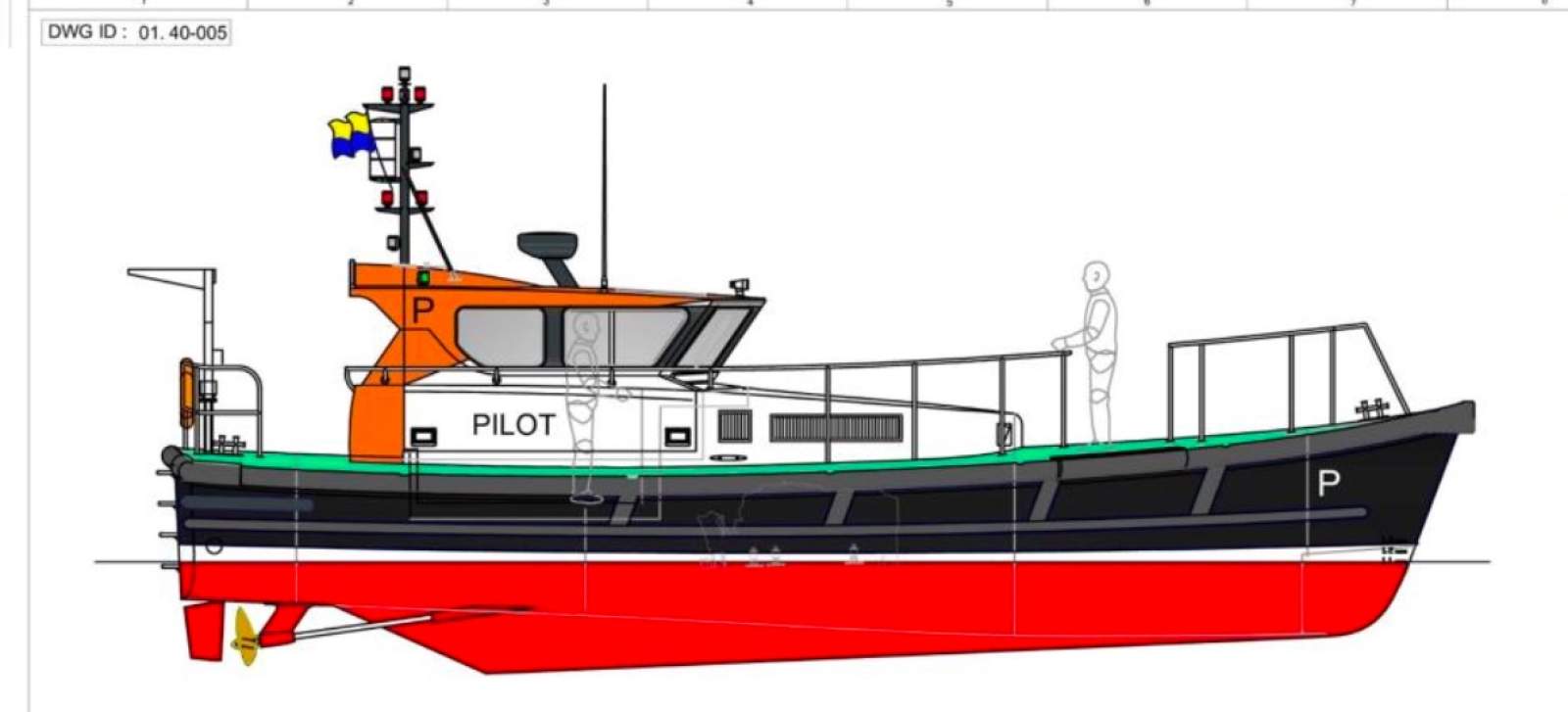 12.36m Pilot Boat