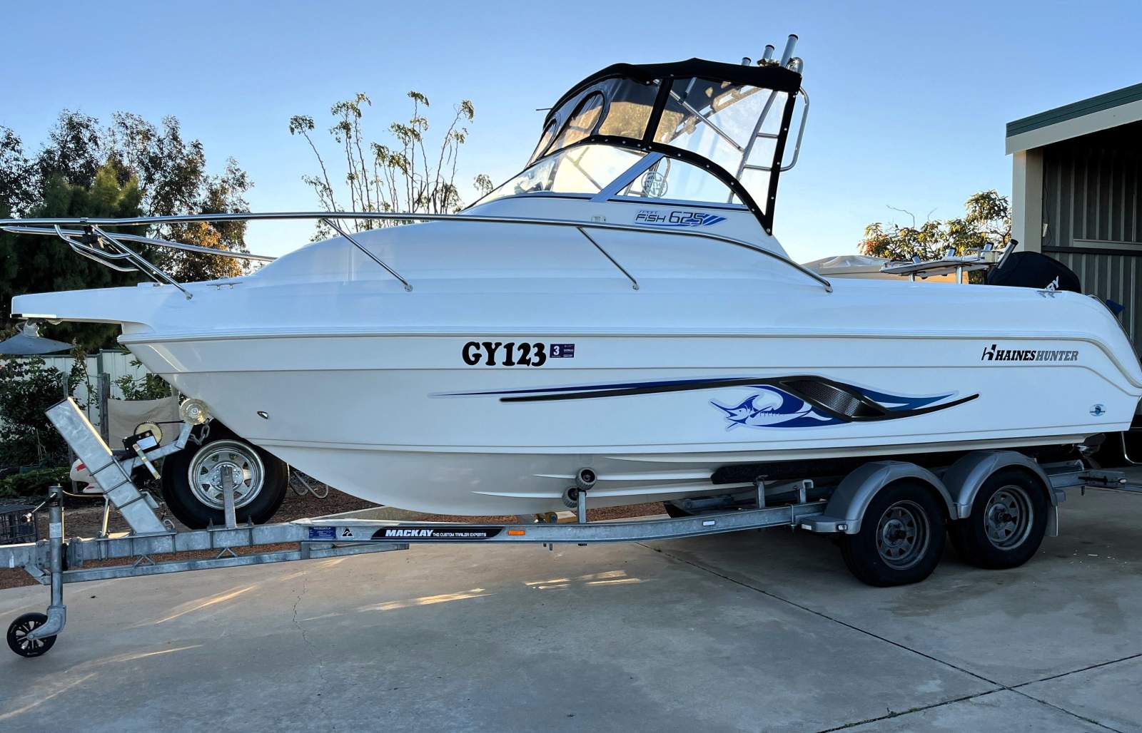 Haines Hunter 625 Sport Fish HAINES HUNTER 625 SPORT FISH AS NEW COND