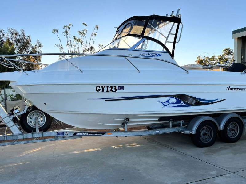 Haines Hunter 625 Sport Fish HAINES HUNTER 625 SPORT FISH AS NEW COND