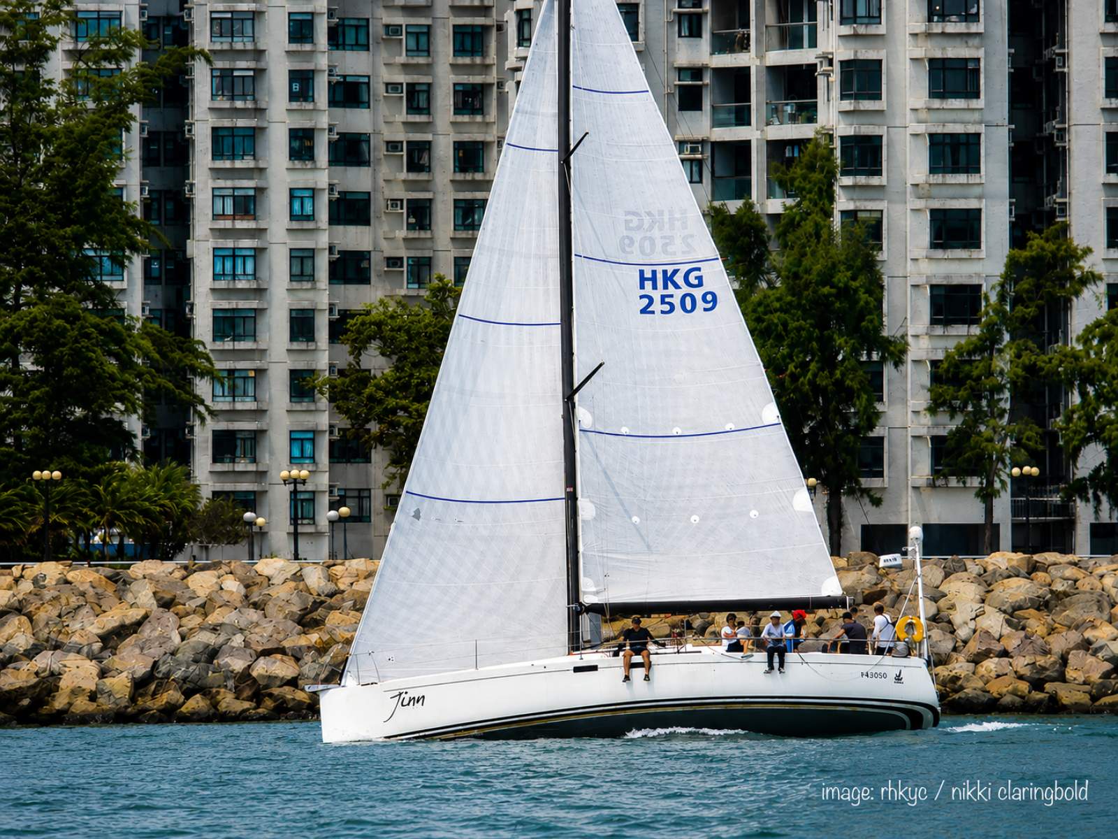 J Boats J/122e Grand Prix - JINN:J/122e Grand Prix Jinn under sail