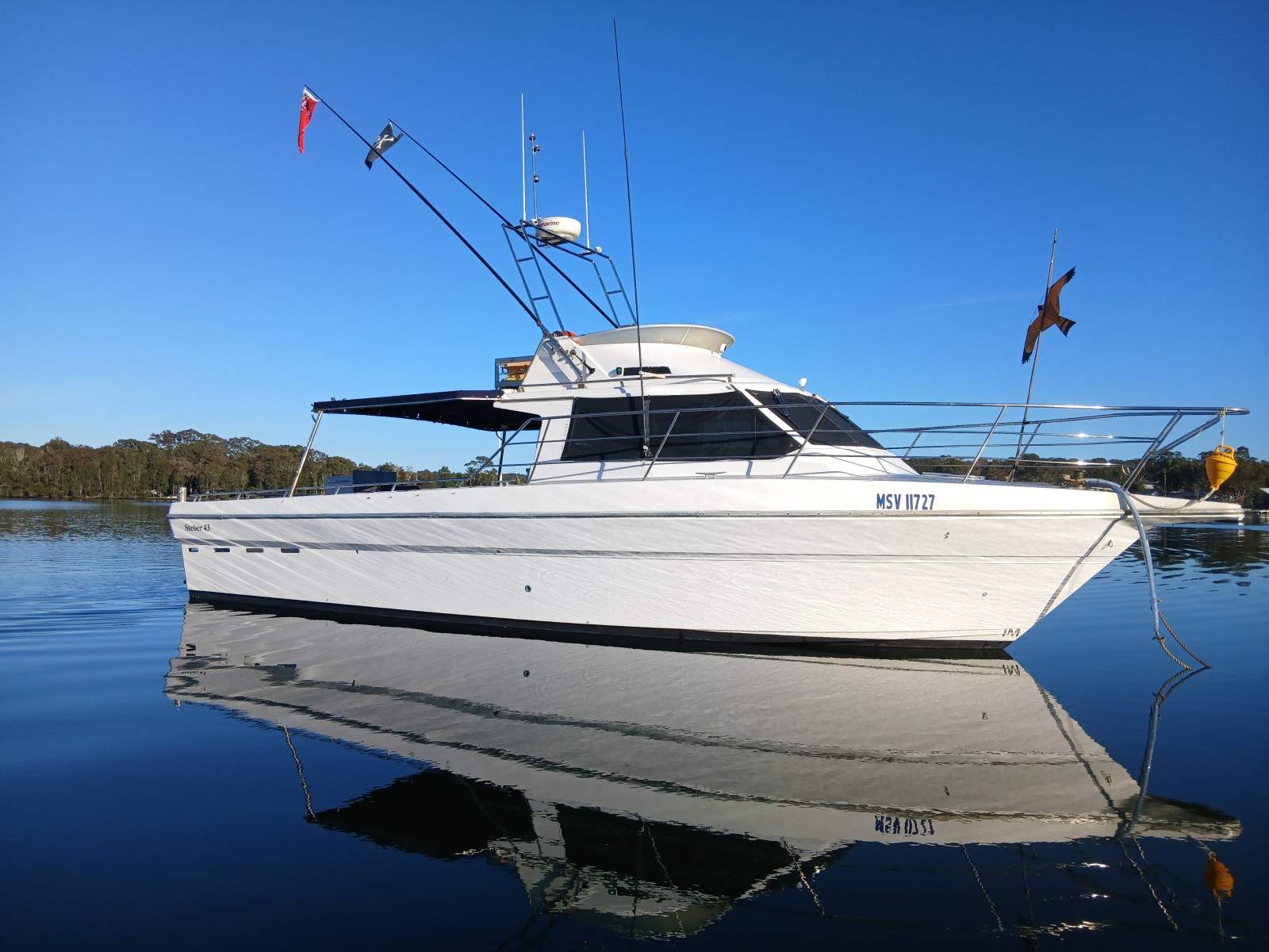 Steber 43 Flybridge Commercial