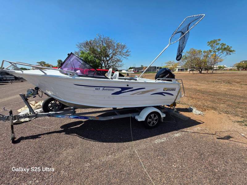 Horizon Aluminium Boats 445 Sunrunner Great fishing boat