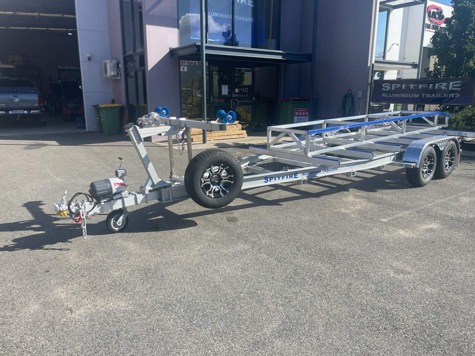 KEVLAR CAT 2400 SPITFIRE Aluminium Boat Trailer