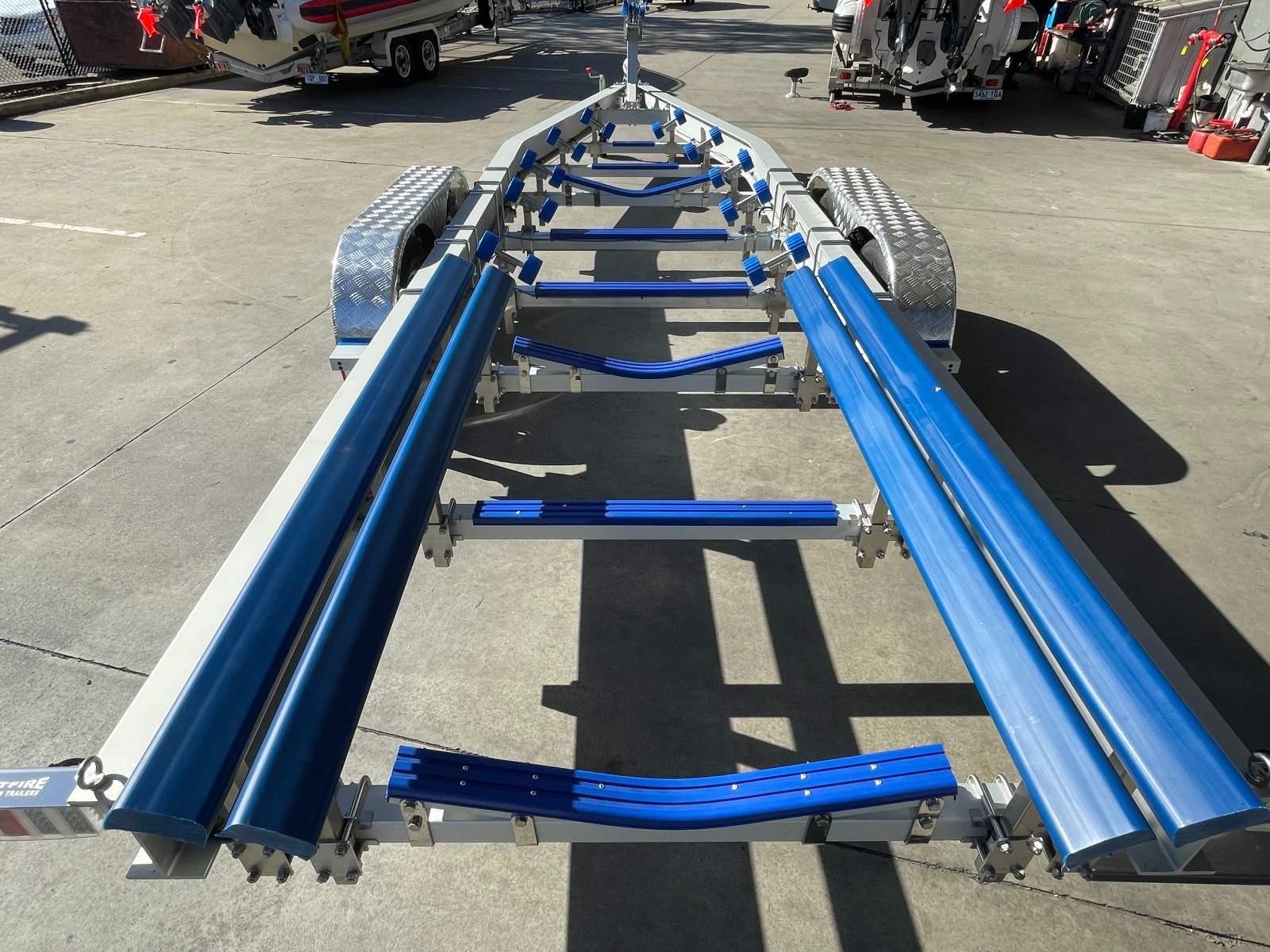 Haines 760, Caribbean 26, etc SPITFIRE Aluminium Trailer 885-4500