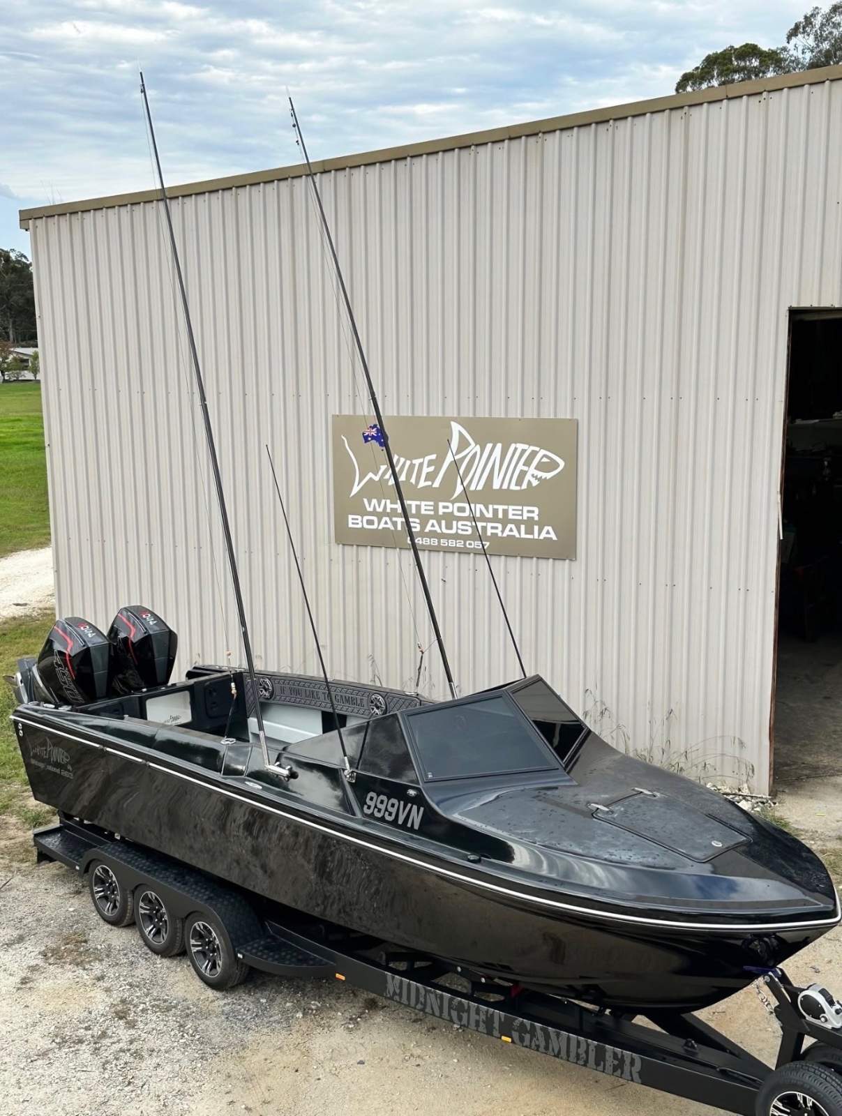 White Pointer 263 900hp Black 263 (Midnight Gambler)