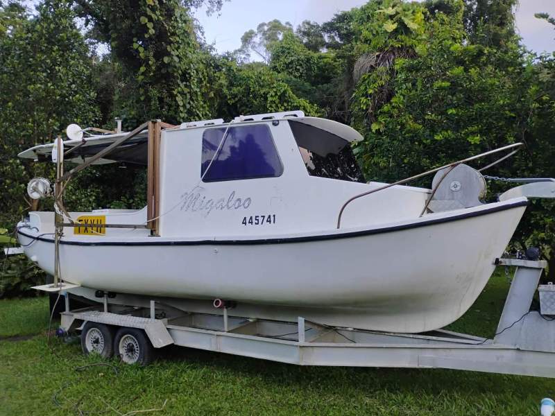 Bruce Harris Spanish Mackerel boat