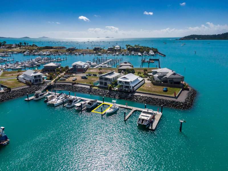 15m Berth At The Port Of Airlie - Only $330,000 Including GST