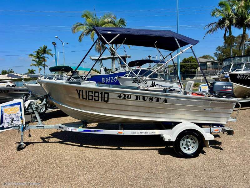 Quintrex 420 Busta with Blade Hull