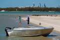 New Savage 445 Osprey open aluminium boat in stock and reduced!