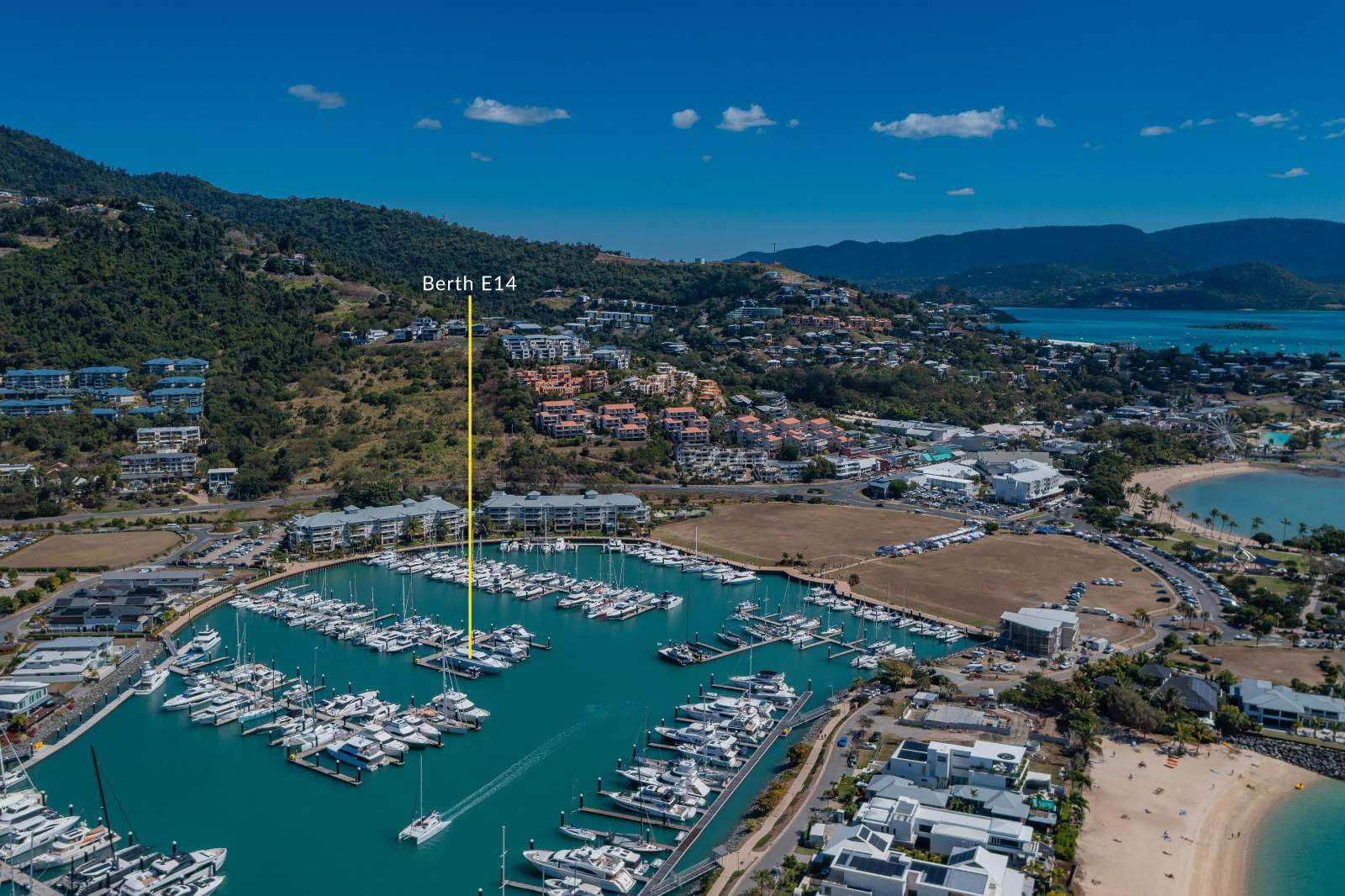 Berth E14 - 30m x 11.2m Berth At The Port Of Airlie Marina