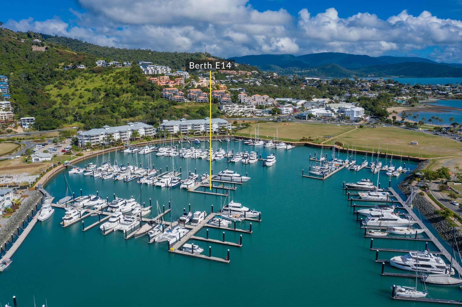 Berth E14 - 30m x 11.2m Berth At The Port Of Airlie Marina