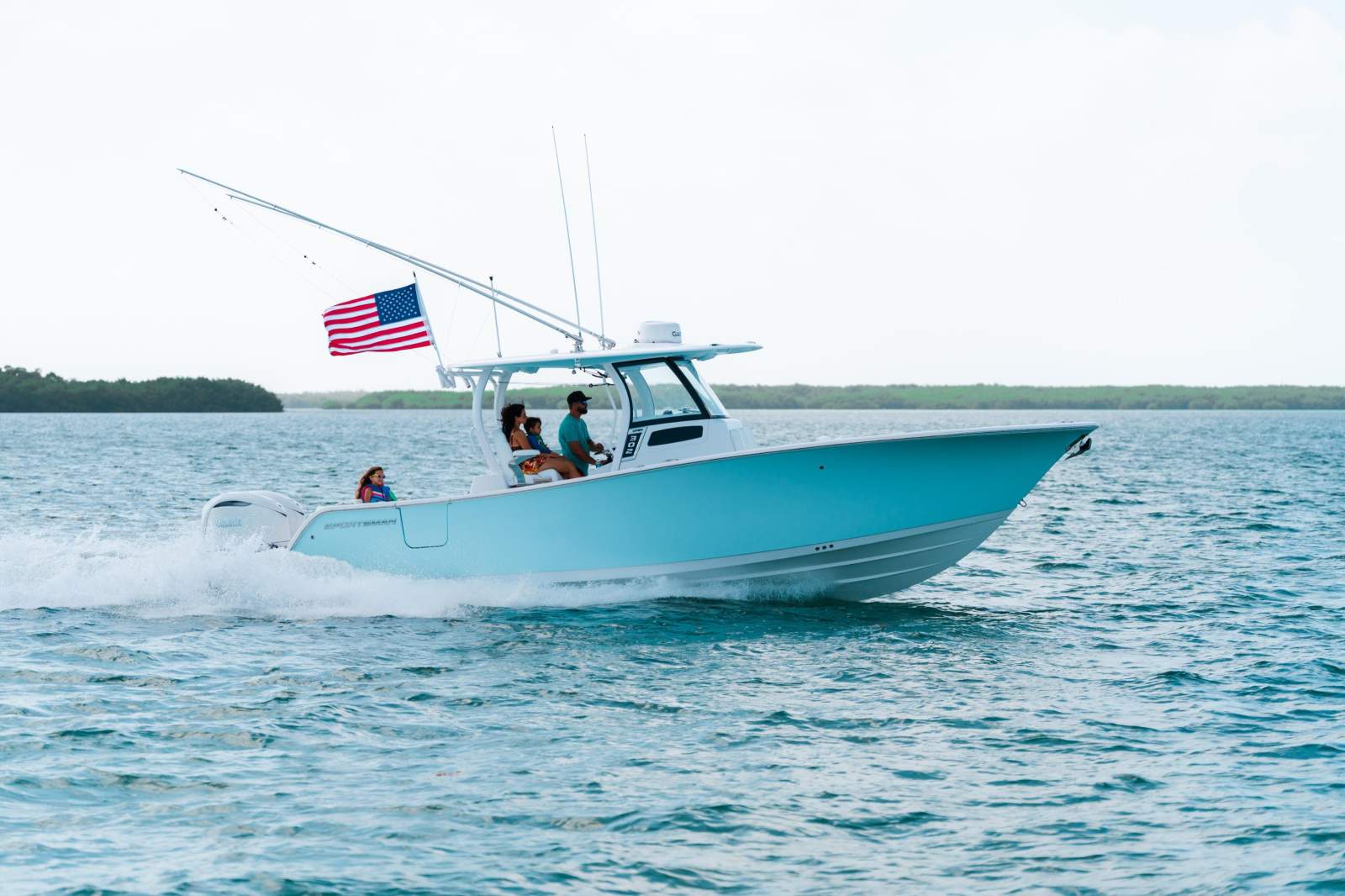 Sportsman Open 302 Centre Console
