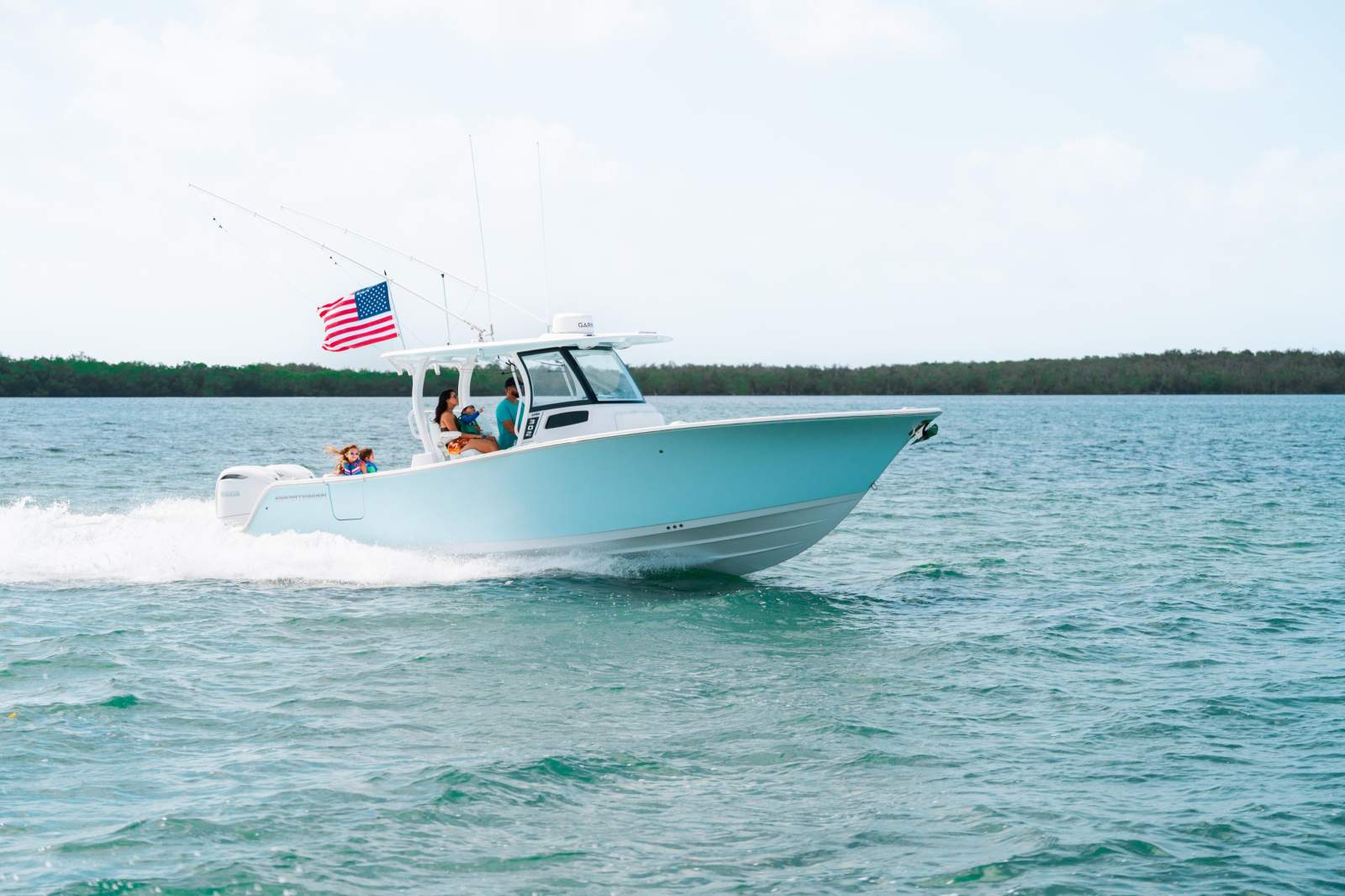 Sportsman Open 302 Centre Console
